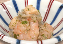 期間限定 魚介と白滝の真砂煮